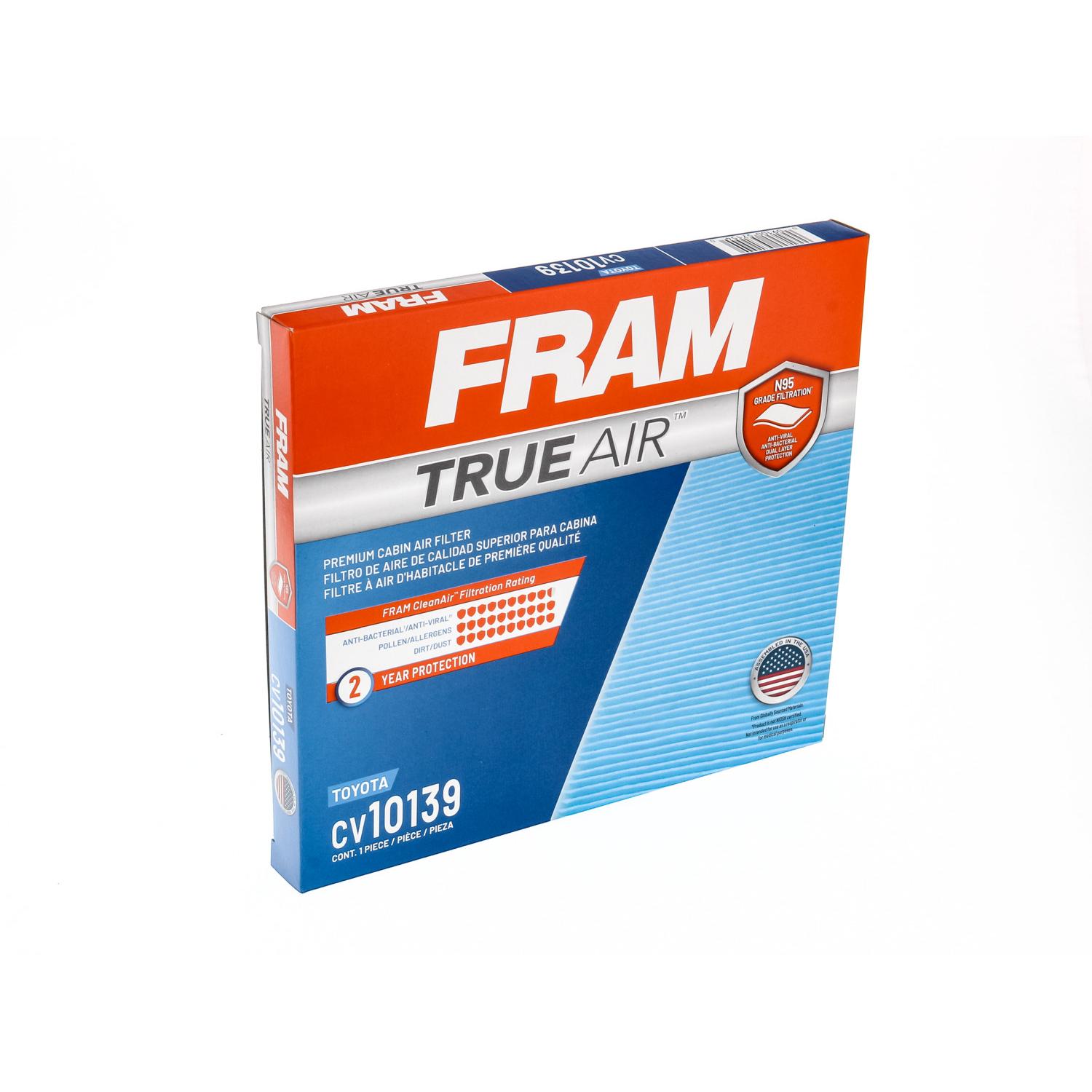 Fram CV10139 Cabin Air Filter product image 3 of 6