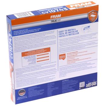 Fram CV10743 Cabin Air Filter product image 1 of 6