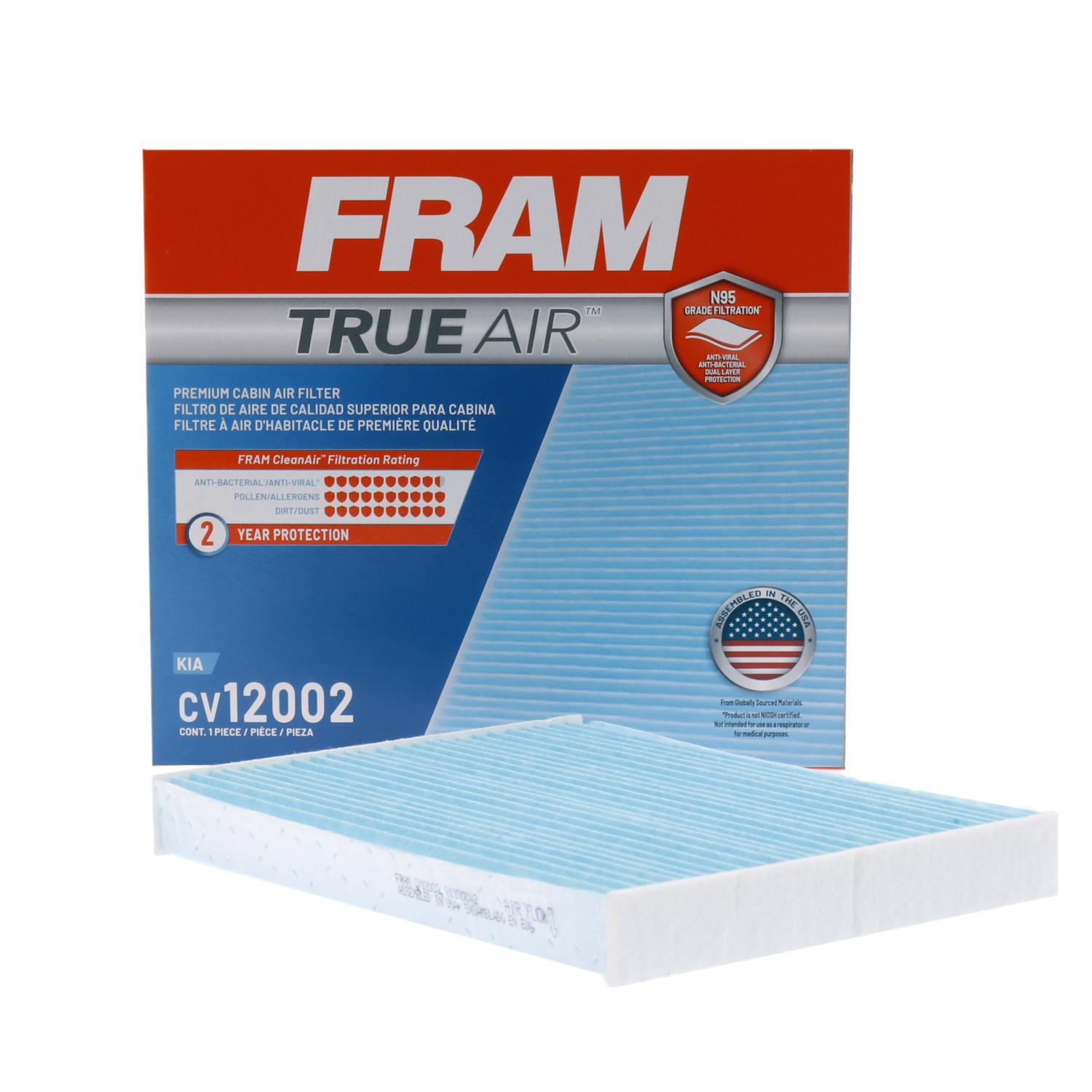 Fram CV12002 Cabin Air Filter product image 5 of 6