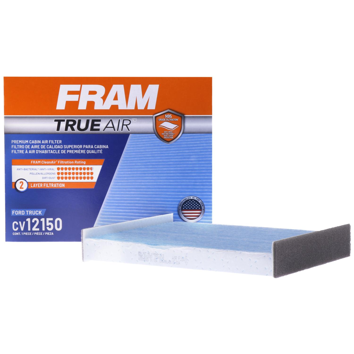 Fram CV12150 Cabin Air Filter product image 5 of 6