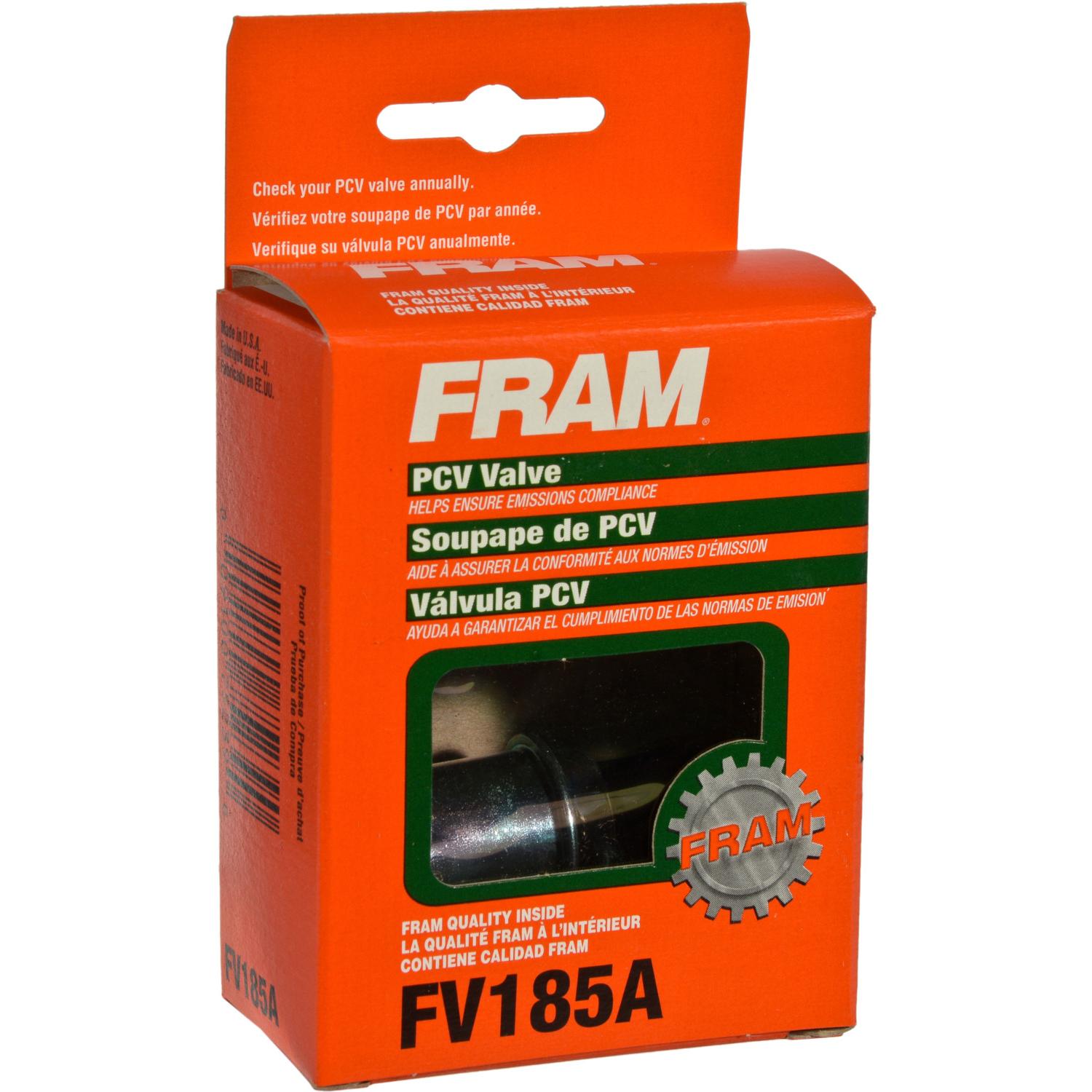 Fram FV185A PCV Valve product image 3 of 3