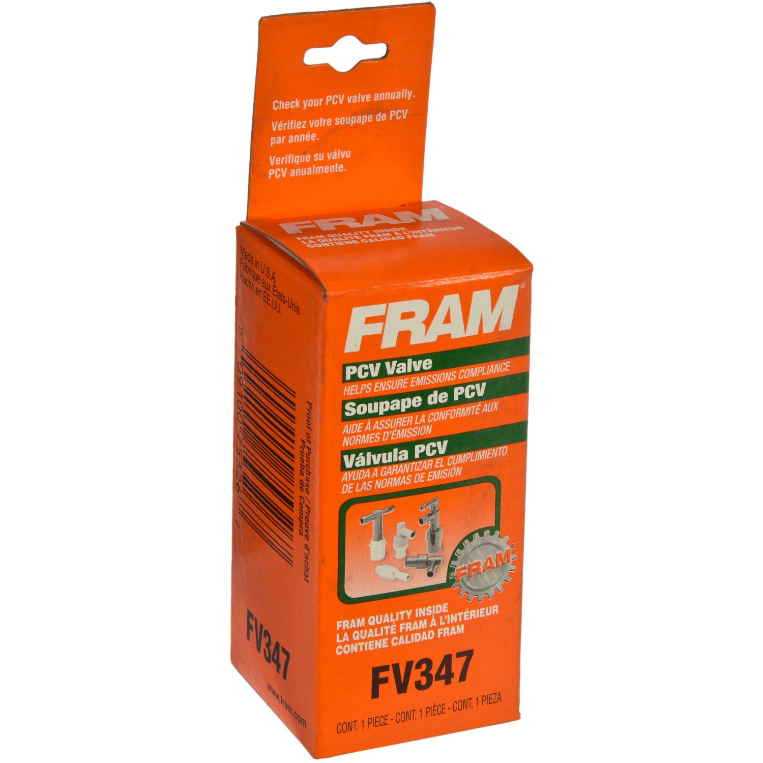 Fram FV347 PCV Valve product image 2 of 3