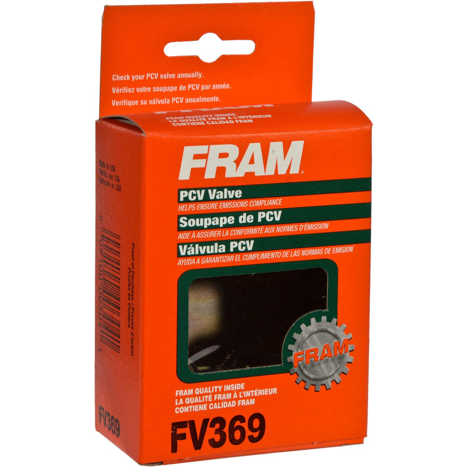 Fram FV369 PCV Valve product image 2 of 2