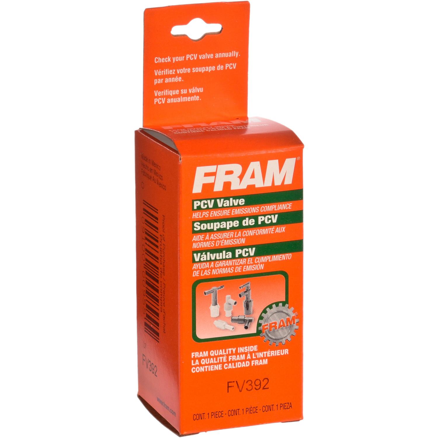 Fram FV392 - PCV Valve Fram FV392 PCV Valve product image 3 of 3