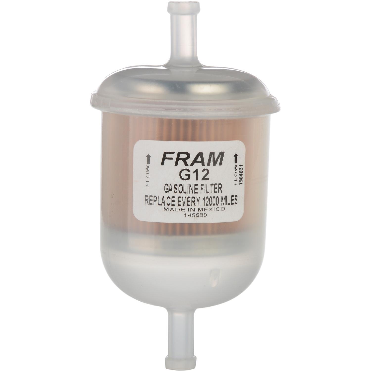 Fram G12 - Fuel Filter Fram G12 Fuel Filter product image 2 of 4