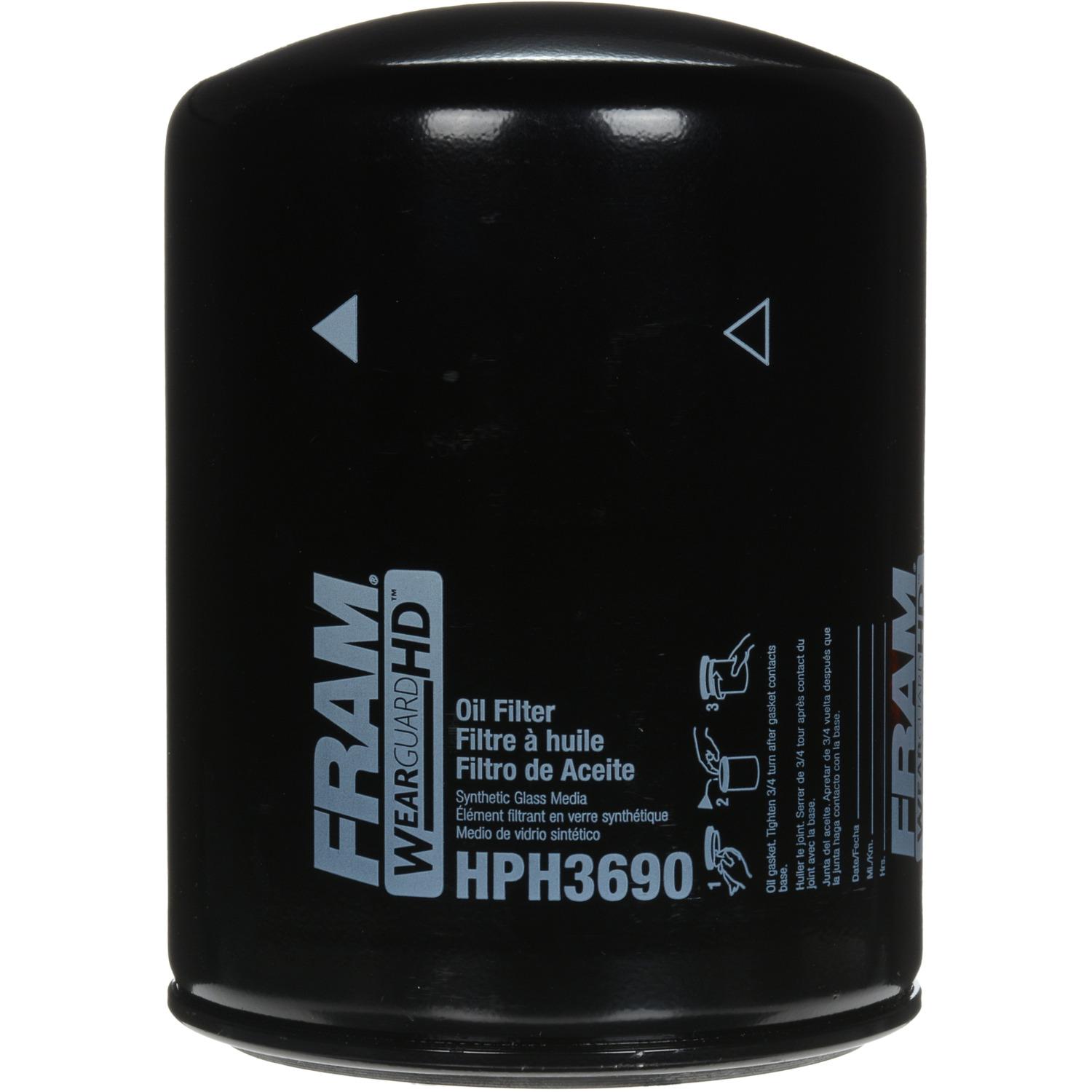 Fram HPH3690FP - Engine Oil Filter Fram HPH3690FP Engine Oil Filter product image 2 of 2
