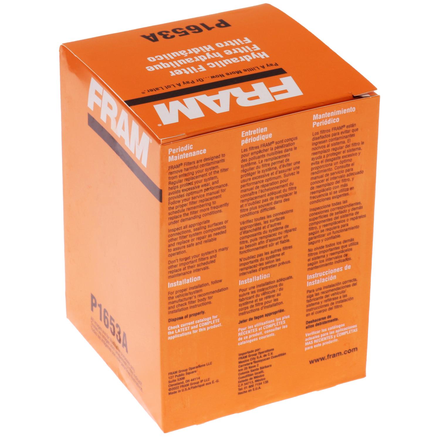 Fram P1653A Auto Trans Filter product image 2 of 5