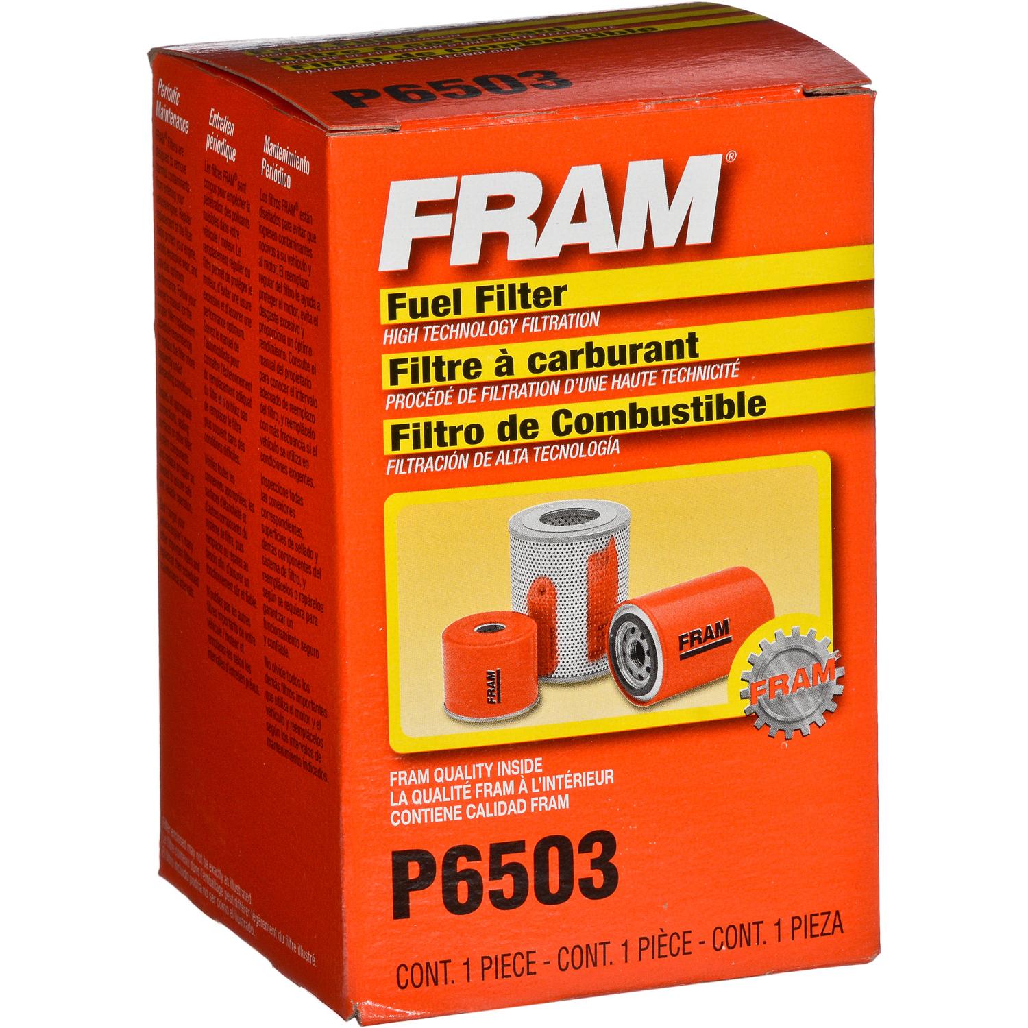 Fram P6503 Fuel Filter product image 3 of 4