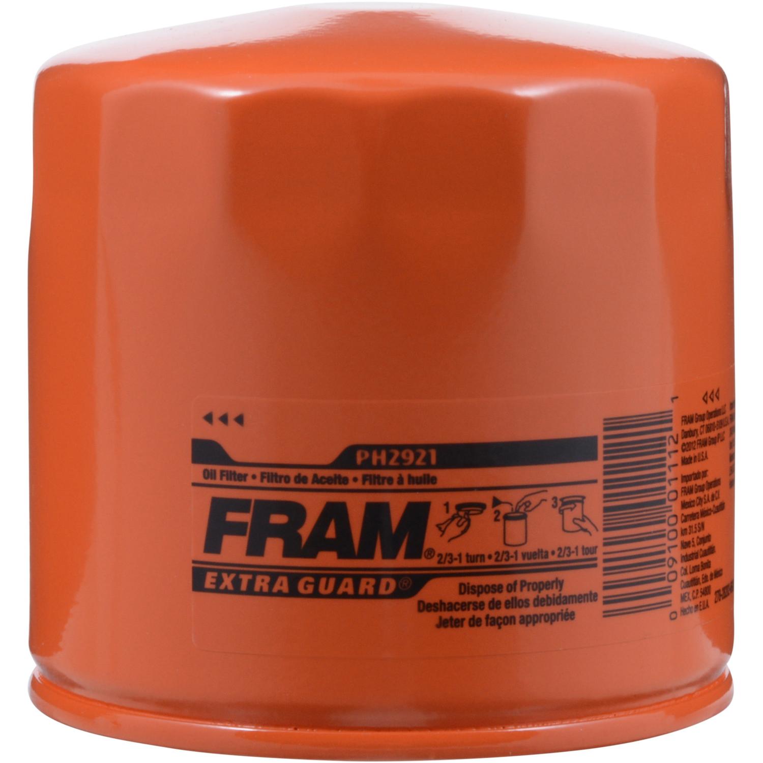 Fram PH2921 Engine Oil Filter product image 2 of 4