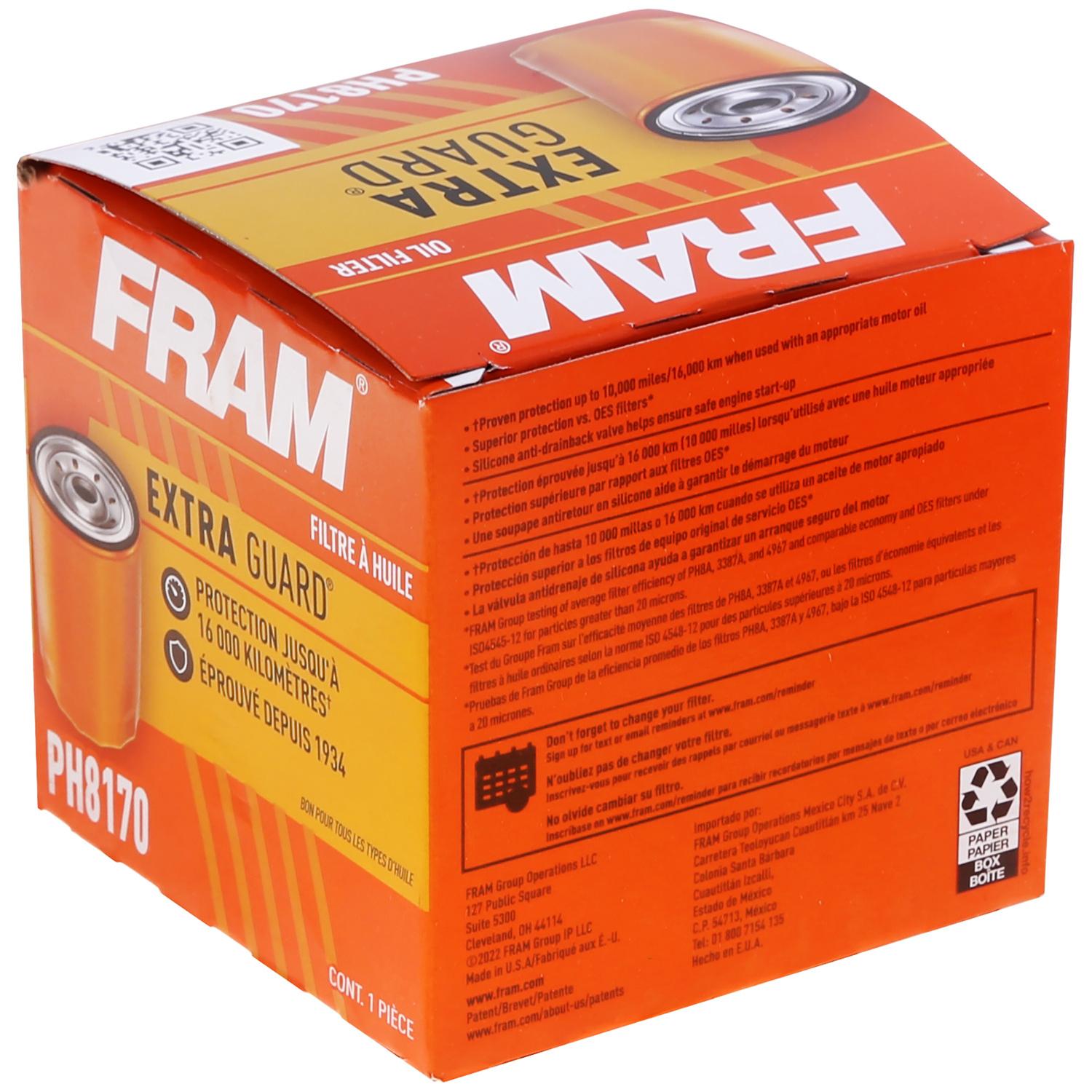 Fram PH8170 Engine Oil Filter product image 3 of 6