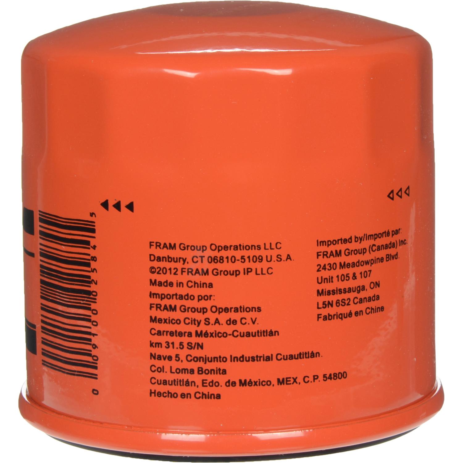 Fram PH8212 Engine Oil Filter product image 1 of 9