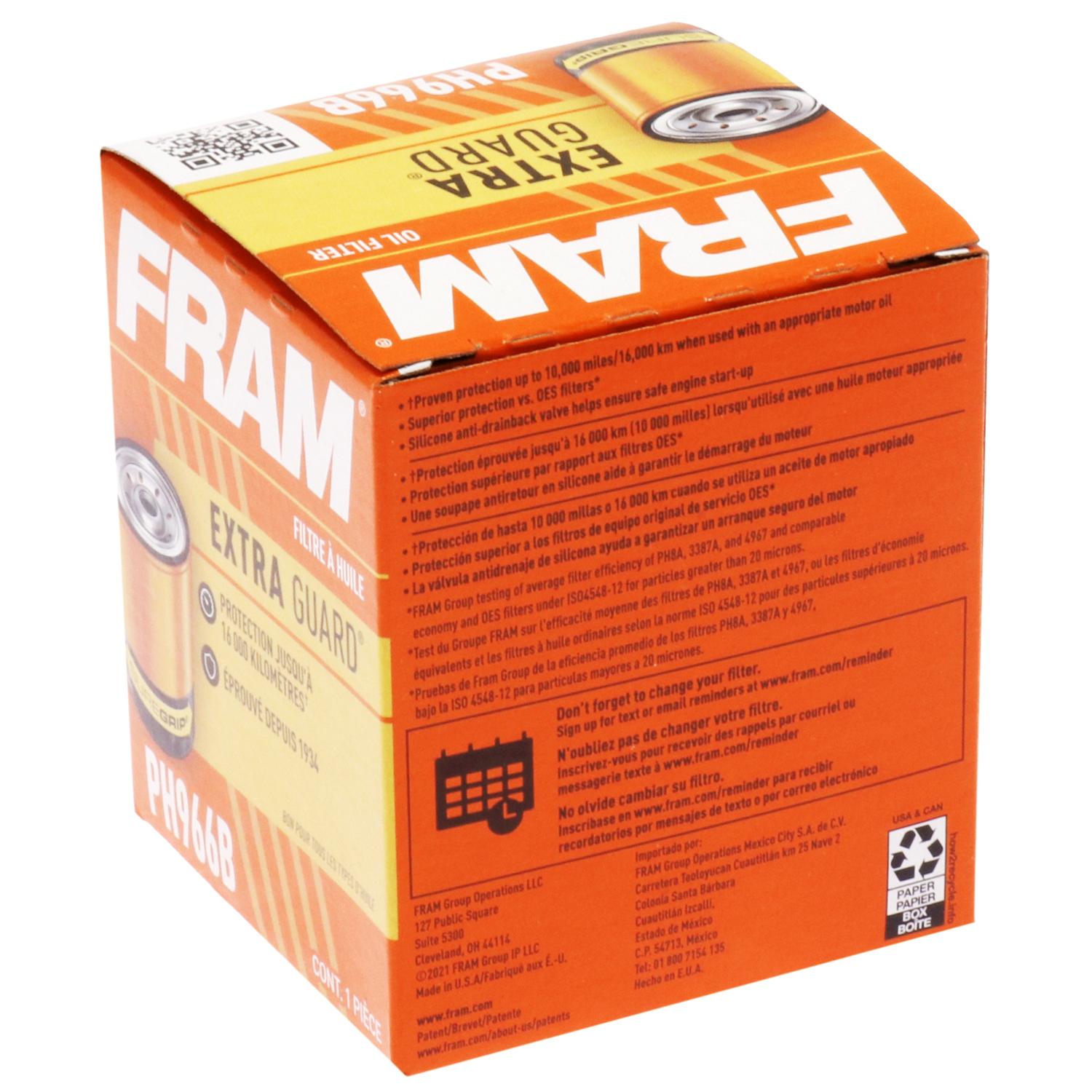 Fram PH966B Engine Oil Filter product image 4 of 6