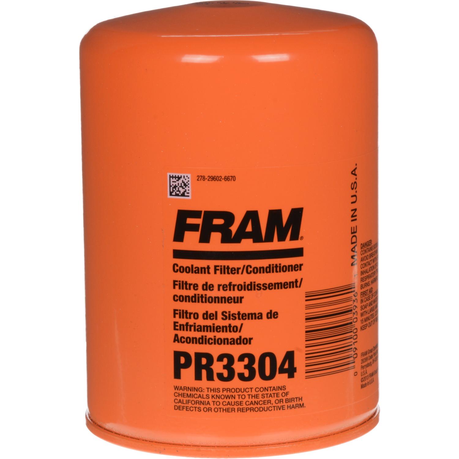 Fram PR3304 Engine Coolant Filter product image 2 of 4