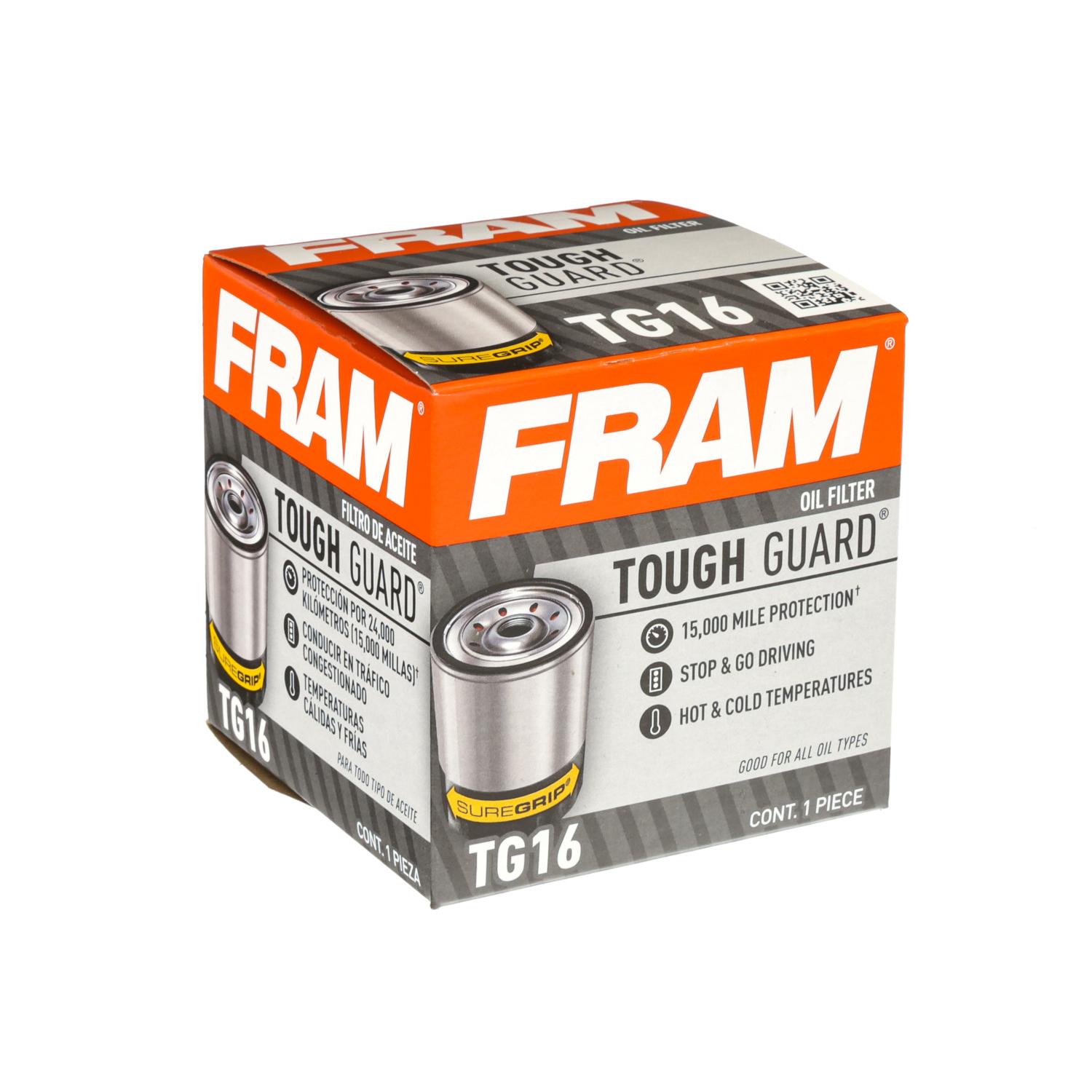 Fram TG16 - Engine Oil Filter Fram TG16 Engine Oil Filter product image 5 of 5