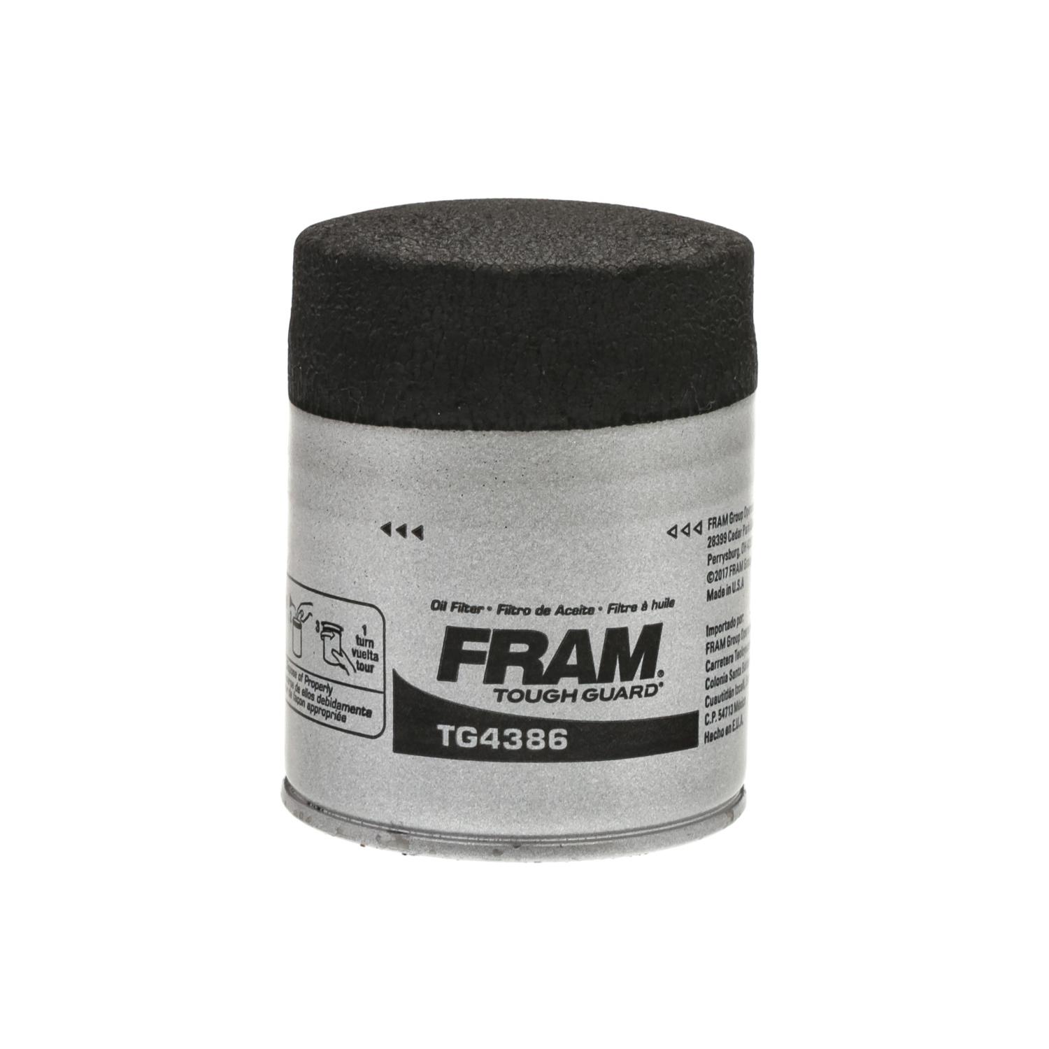 Fram TG4386 - Engine Oil Filter Fram TG4386 Engine Oil Filter product image 2 of 5