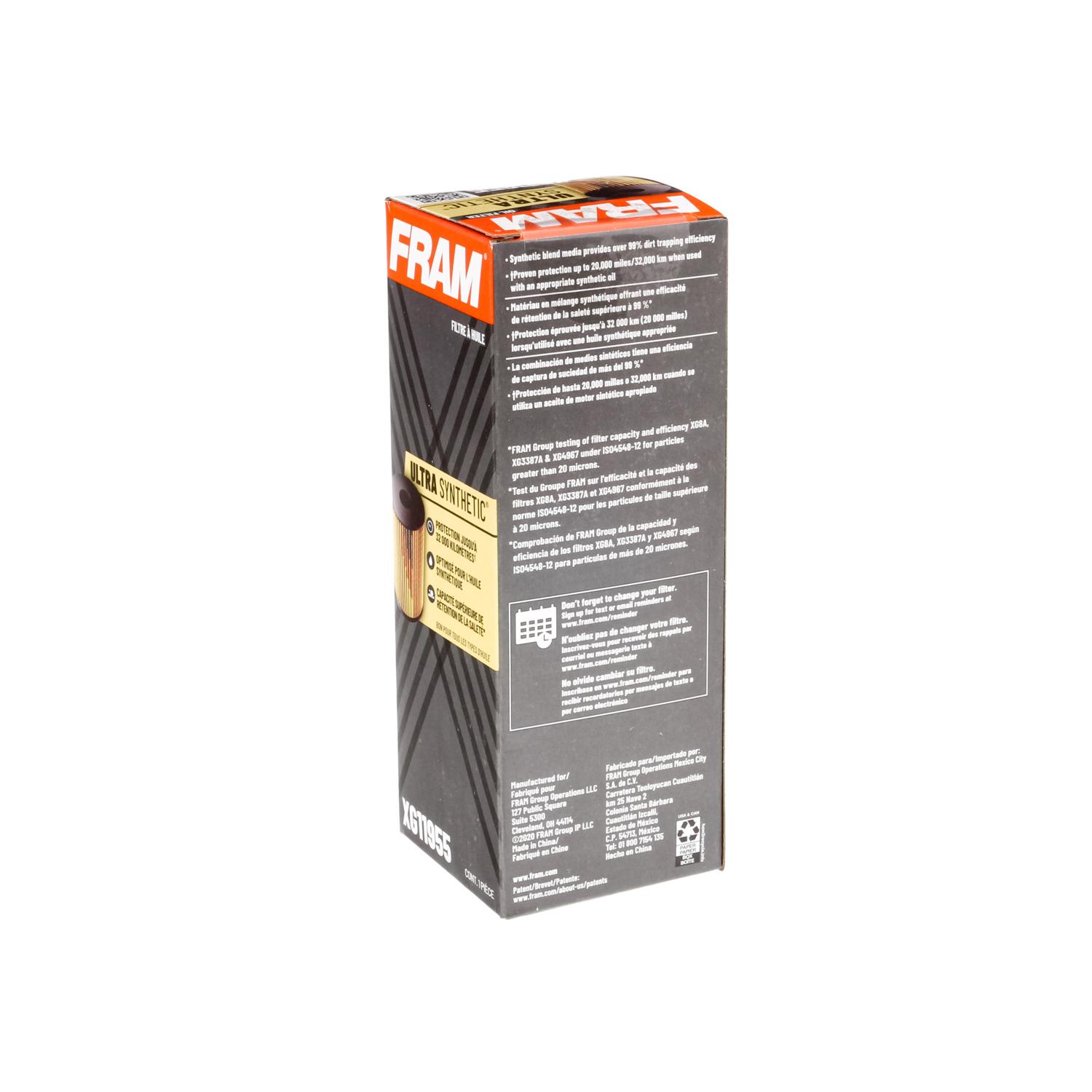 Fram XG11955 Engine Oil Filter product image 5 of 6