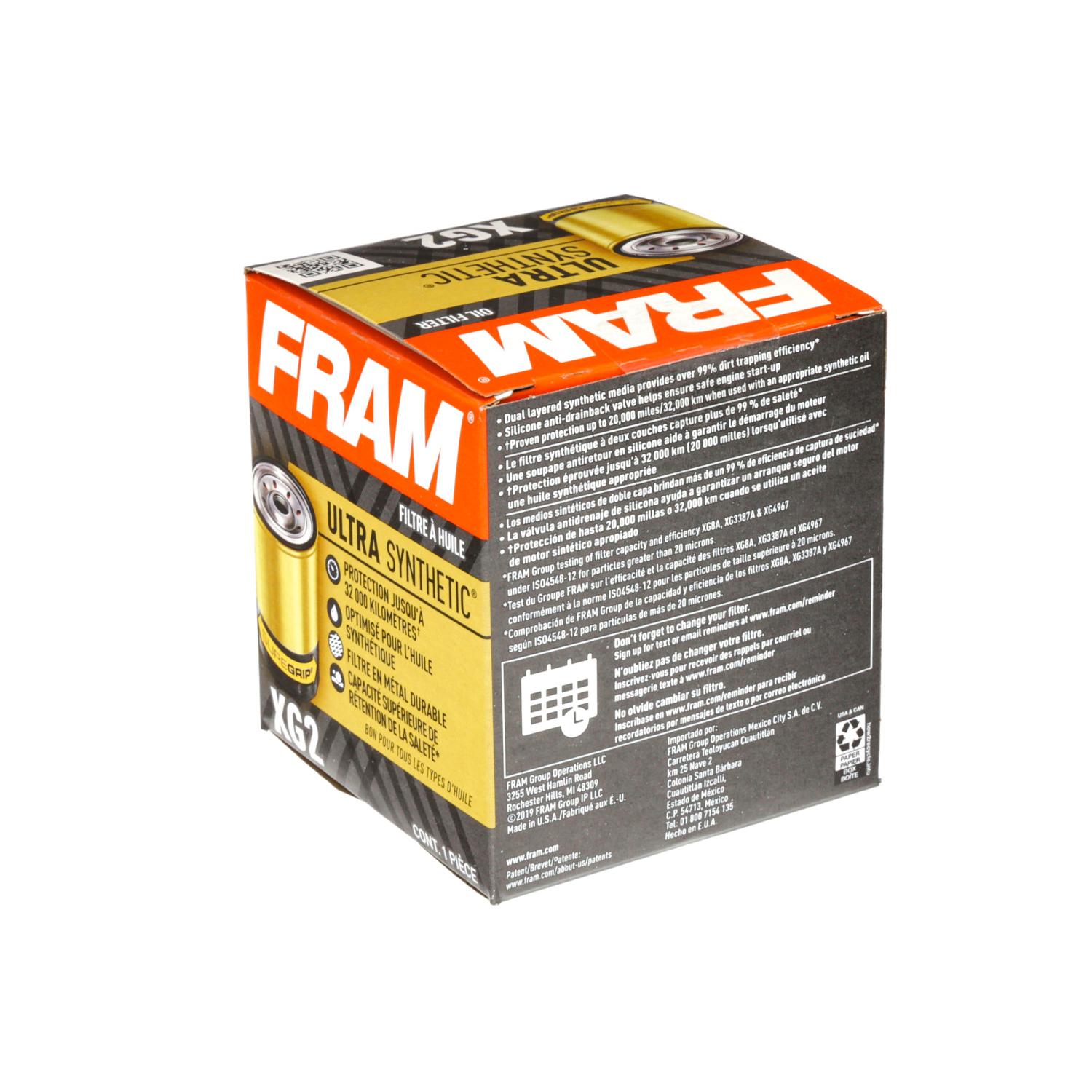 Fram XG2 Engine Oil Filter product image 5 of 5