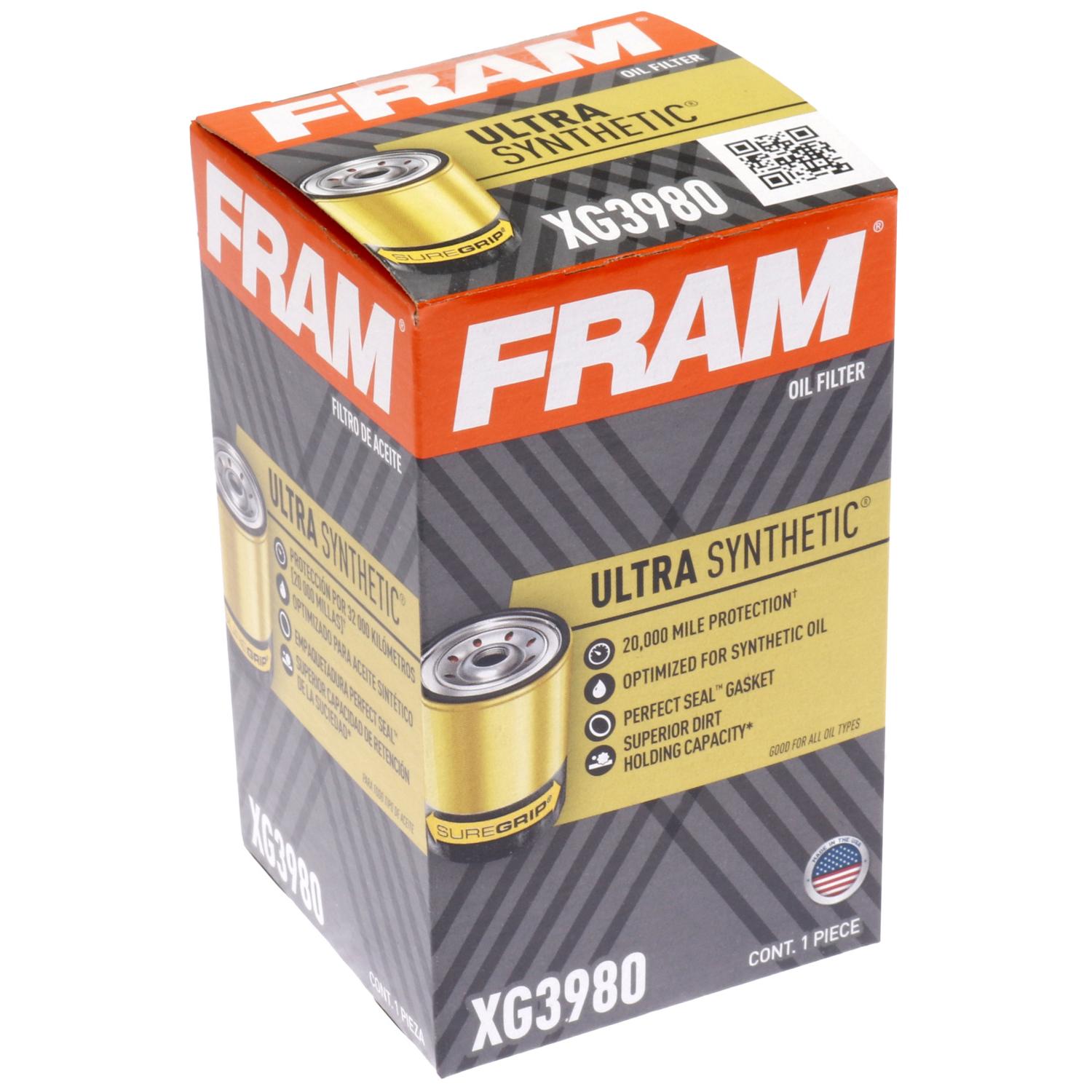 Fram XG3980 - Engine Oil Filter Fram XG3980 Engine Oil Filter product image 3 of 5
