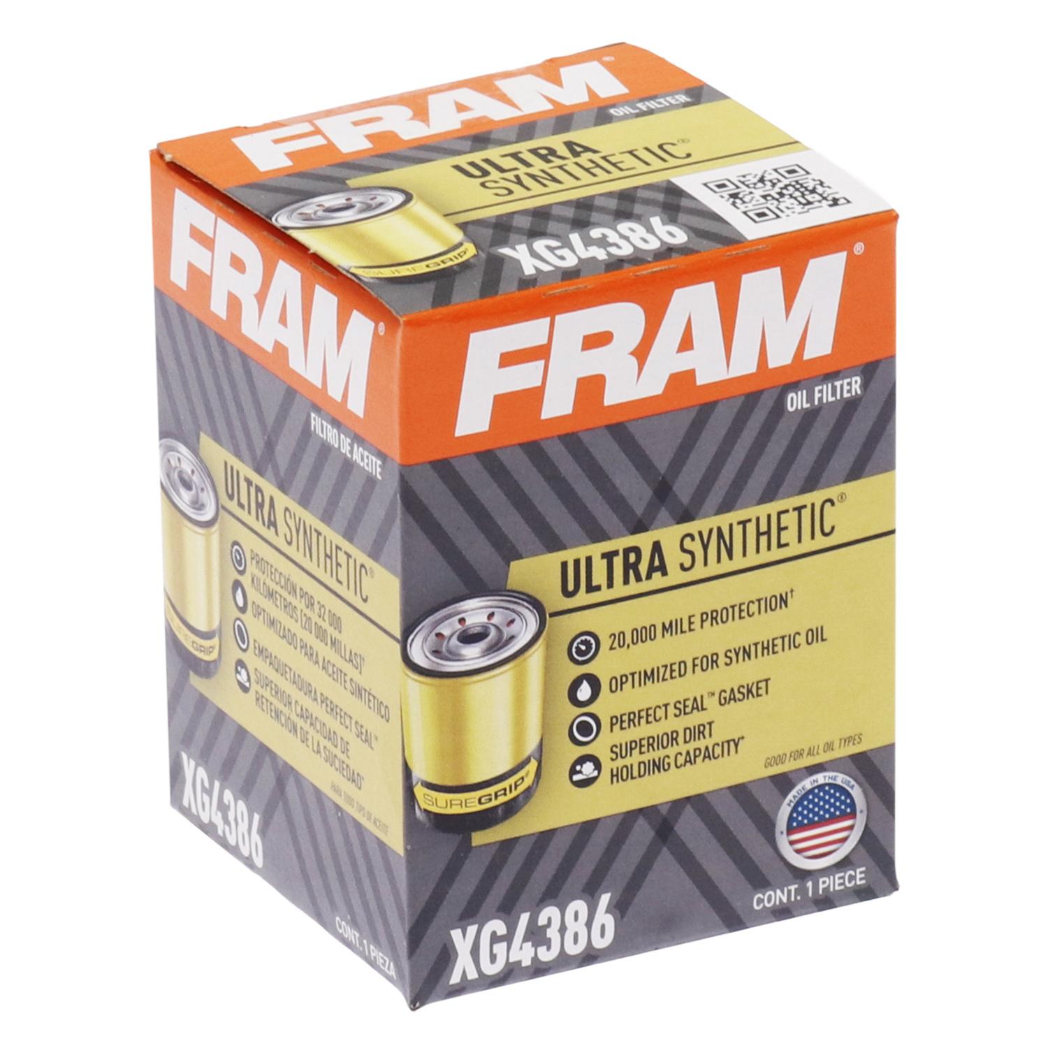Fram XG4386 - Engine Oil Filter Fram XG4386 Engine Oil Filter product image 3 of 5