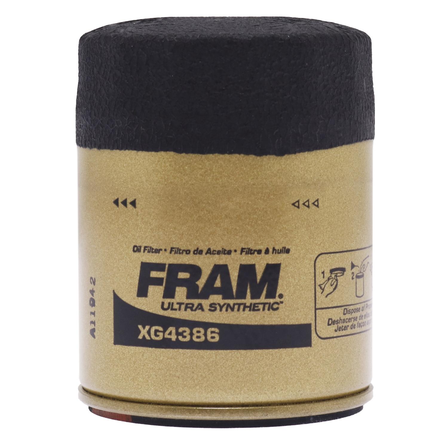 Fram XG4386 - Engine Oil Filter Fram XG4386 Engine Oil Filter product image 4 of 5