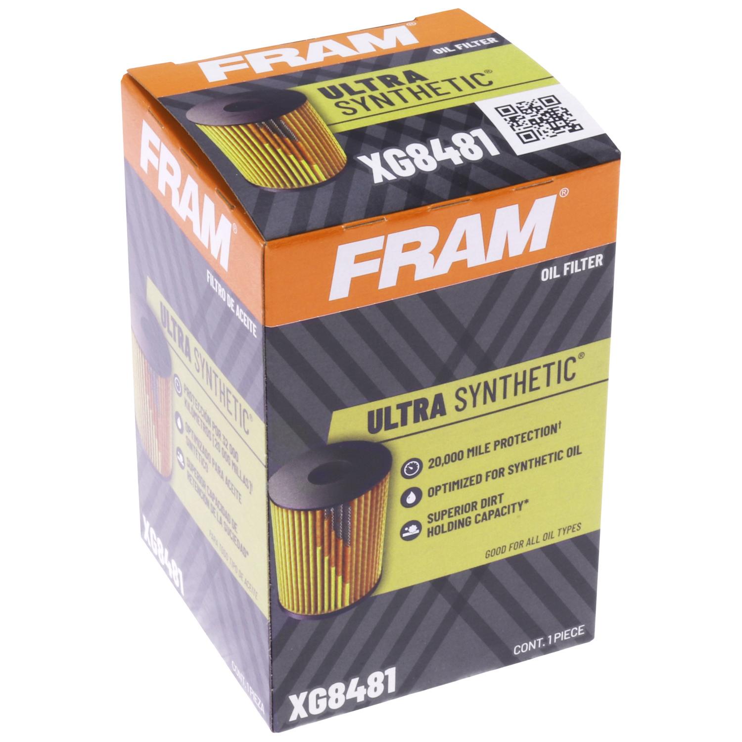 Fram XG8481 - Engine Oil Filter Fram XG8481 Engine Oil Filter product image 3 of 6
