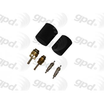 Global Parts Distributors 1311569 - A/C System Valve Core and Cap Kit Global Parts Distributors 1311569 A/C System Valve Core and Cap Kit product image 1 of 1