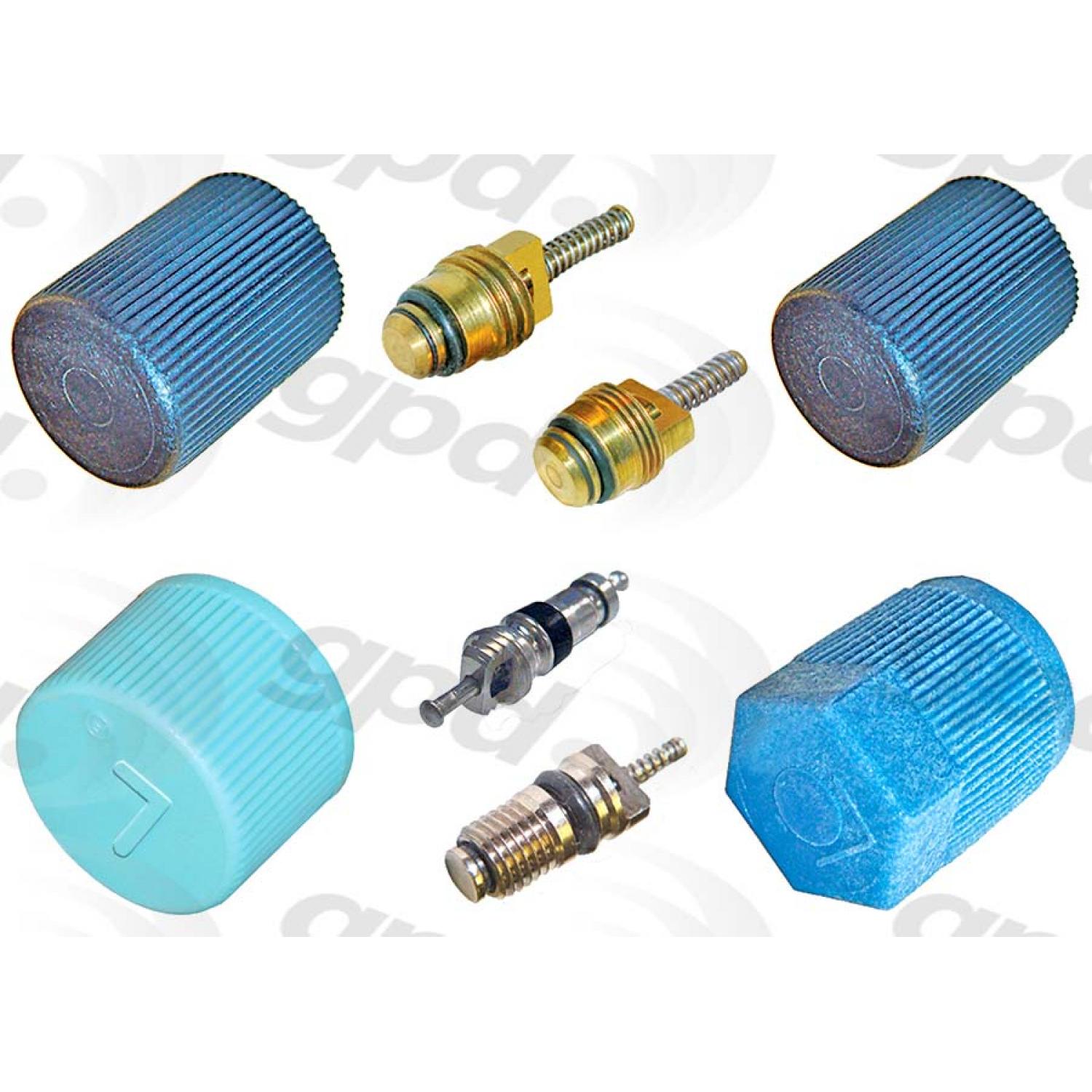 Global Parts Distributors 1321363 A/C System Valve Core and Cap Kit product image 1 of 1