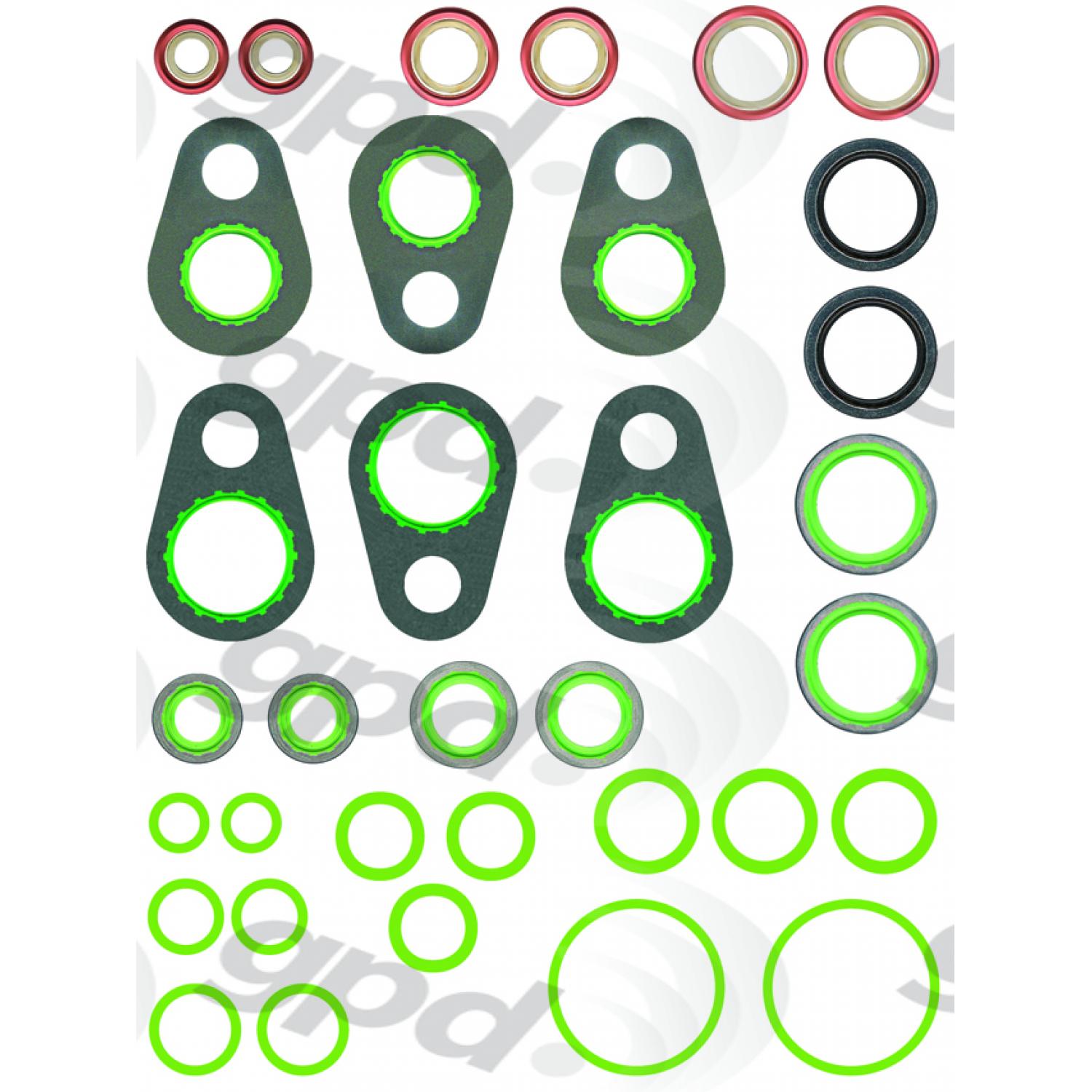 Global Parts Distributors 1321377 - A/C System O-Ring and Gasket Kit Global Parts Distributors 1321377 A/C System O-Ring and Gasket Kit product image 1 of 1