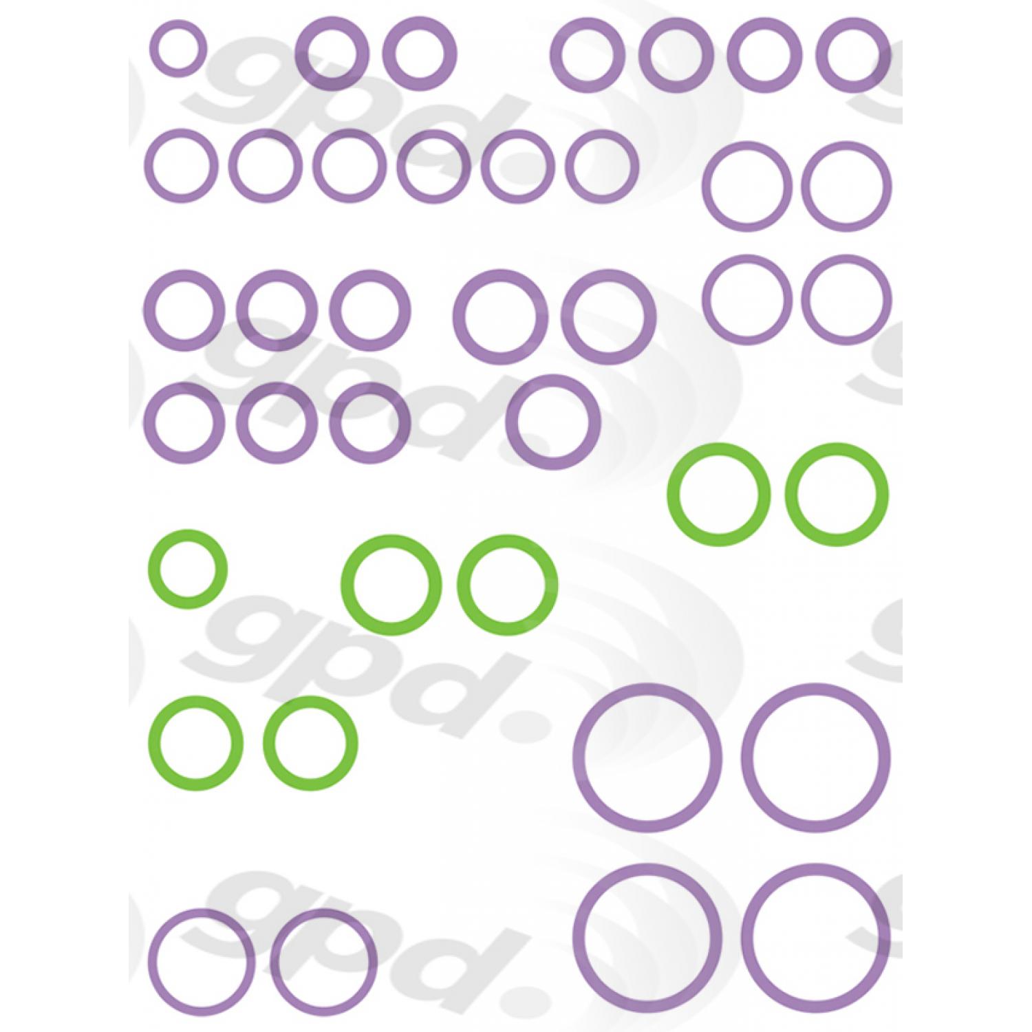 Global Parts Distributors 1321387 A/C System O-Ring and Gasket Kit product image 1 of 1