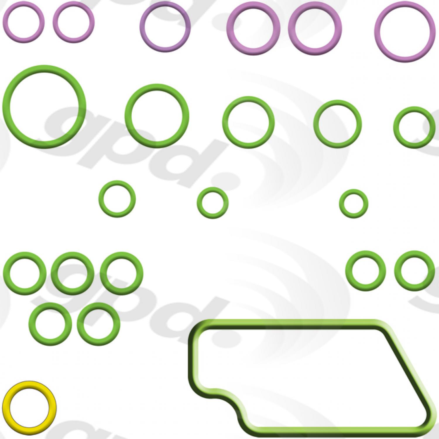 Global Parts Distributors 1321408 A/C System O-Ring and Gasket Kit product image 1 of 1