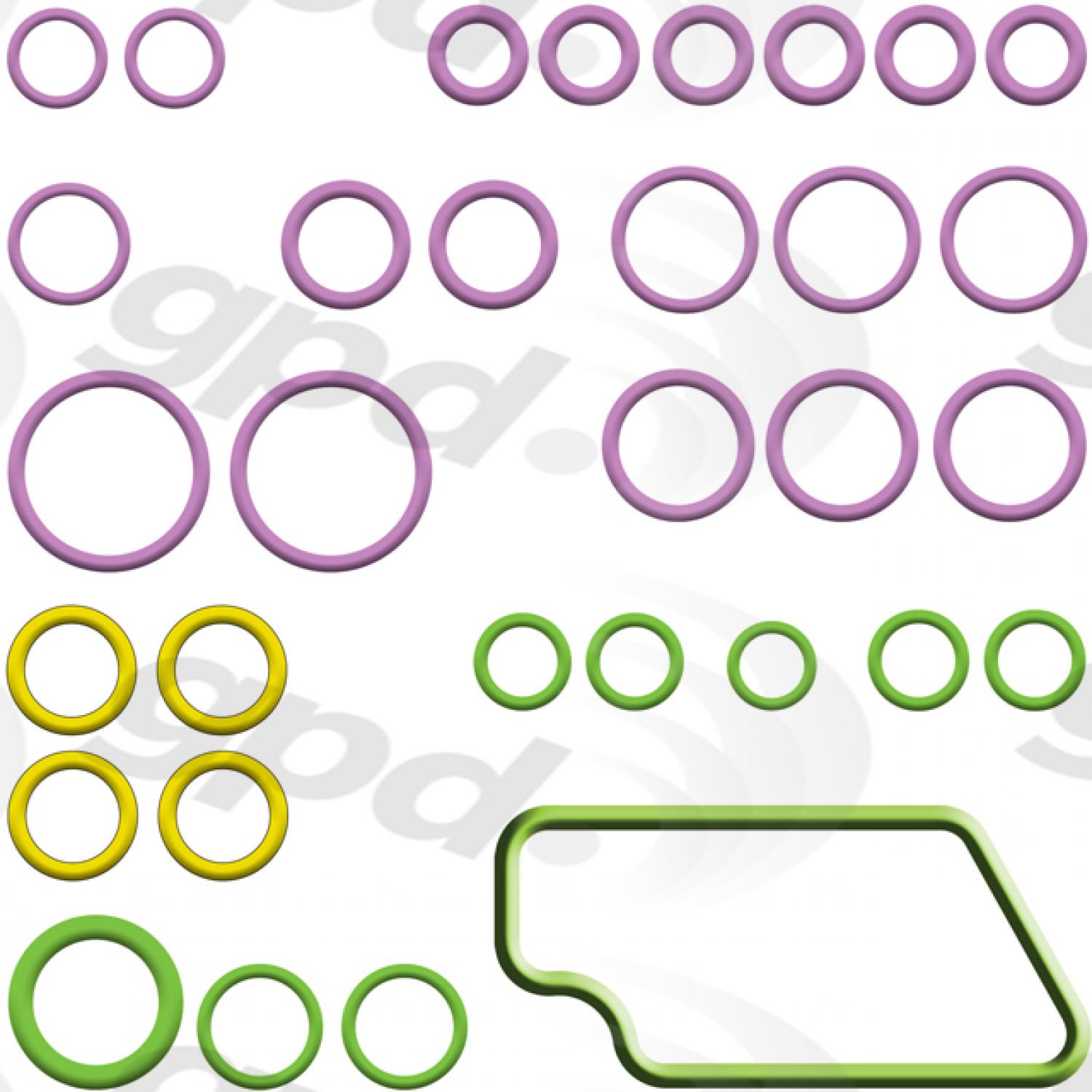 Global Parts Distributors 1321409 A/C System O-Ring and Gasket Kit product image 1 of 1