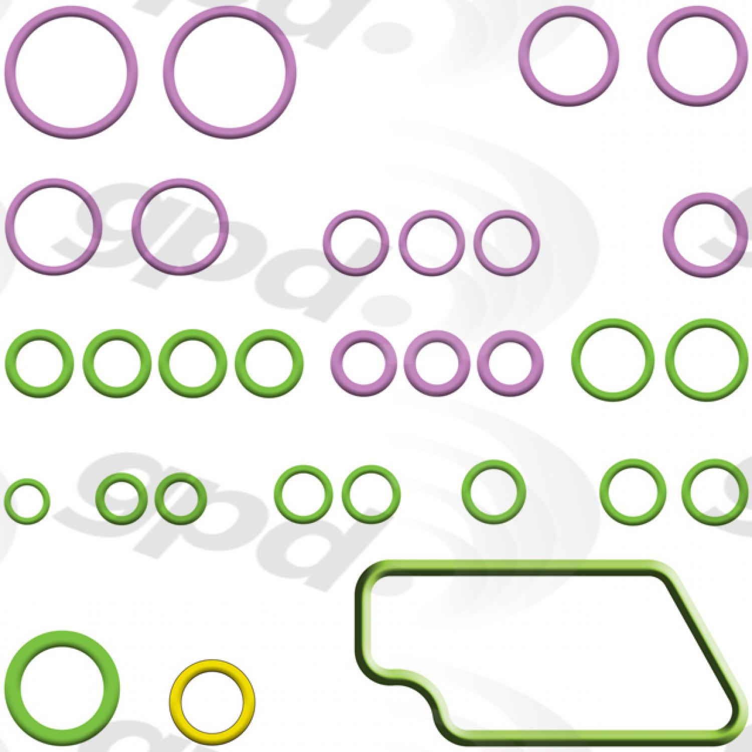 Global Parts Distributors 1321410 A/C System O-Ring and Gasket Kit product image 1 of 1