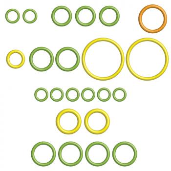 Global Parts Distributors 1321420 - A/C System O-Ring and Gasket Kit Global Parts Distributors 1321420 A/C System O-Ring and Gasket Kit product image 1 of 1