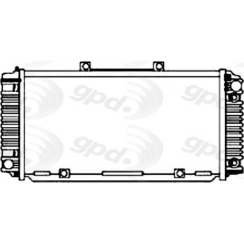 Global Parts Distributors 1466 - Radiator Global Parts Distributors 1466 Radiator product image 1 of 1