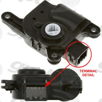 Global Parts Distributors 1711916 HVAC Recirculation Door Actuator product image 1 of 1