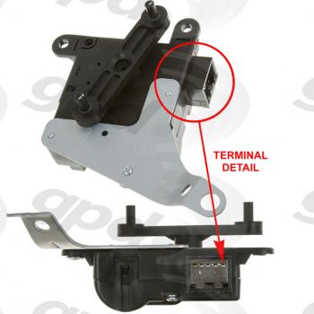 Global Parts Distributors 1711917 HVAC Mode Door Actuator product image 1 of 1