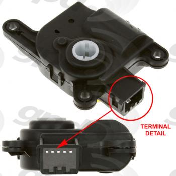 Global Parts Distributors 1711919 HVAC Heater Blend Door Actuator product image 1 of 1
