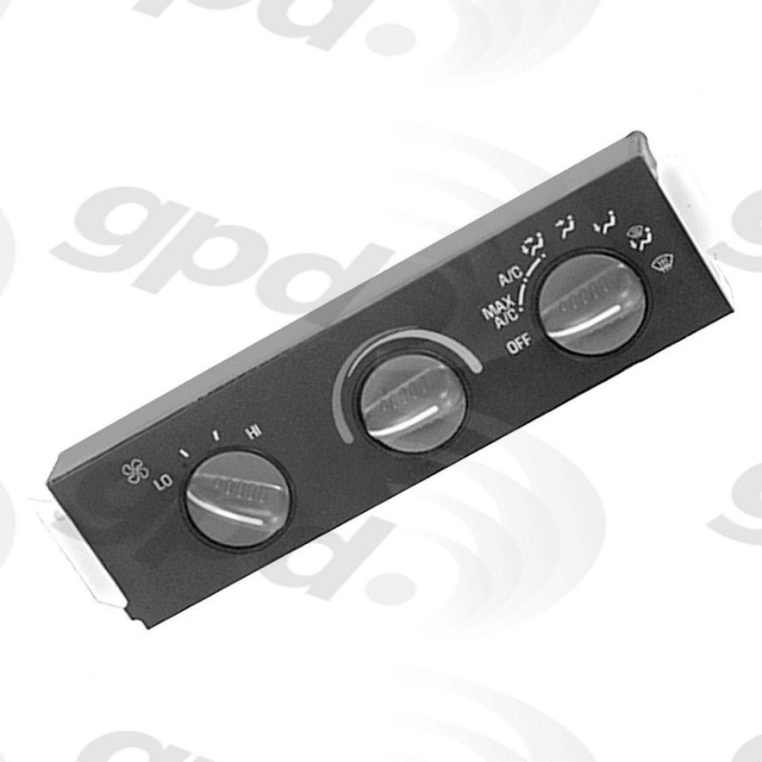 Global Parts Distributors 1712102 HVAC Control Panel product image 1 of 1