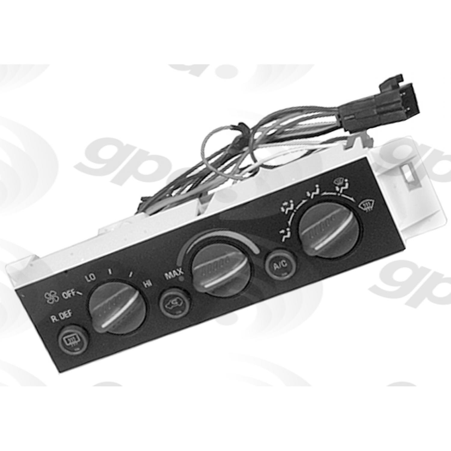 Global Parts Distributors 1712103 HVAC Control Panel product image 1 of 1