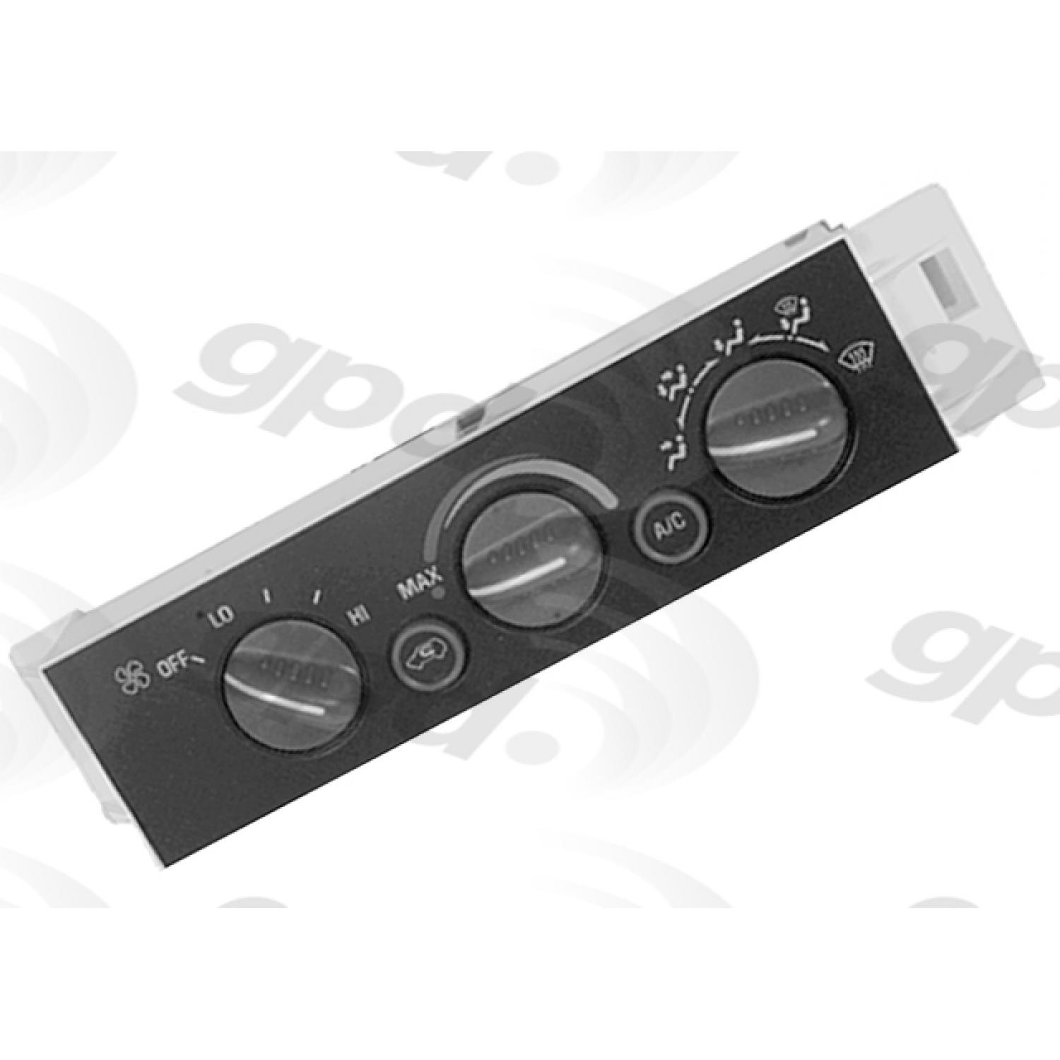 Global Parts Distributors 1712104 HVAC Control Panel product image 1 of 1