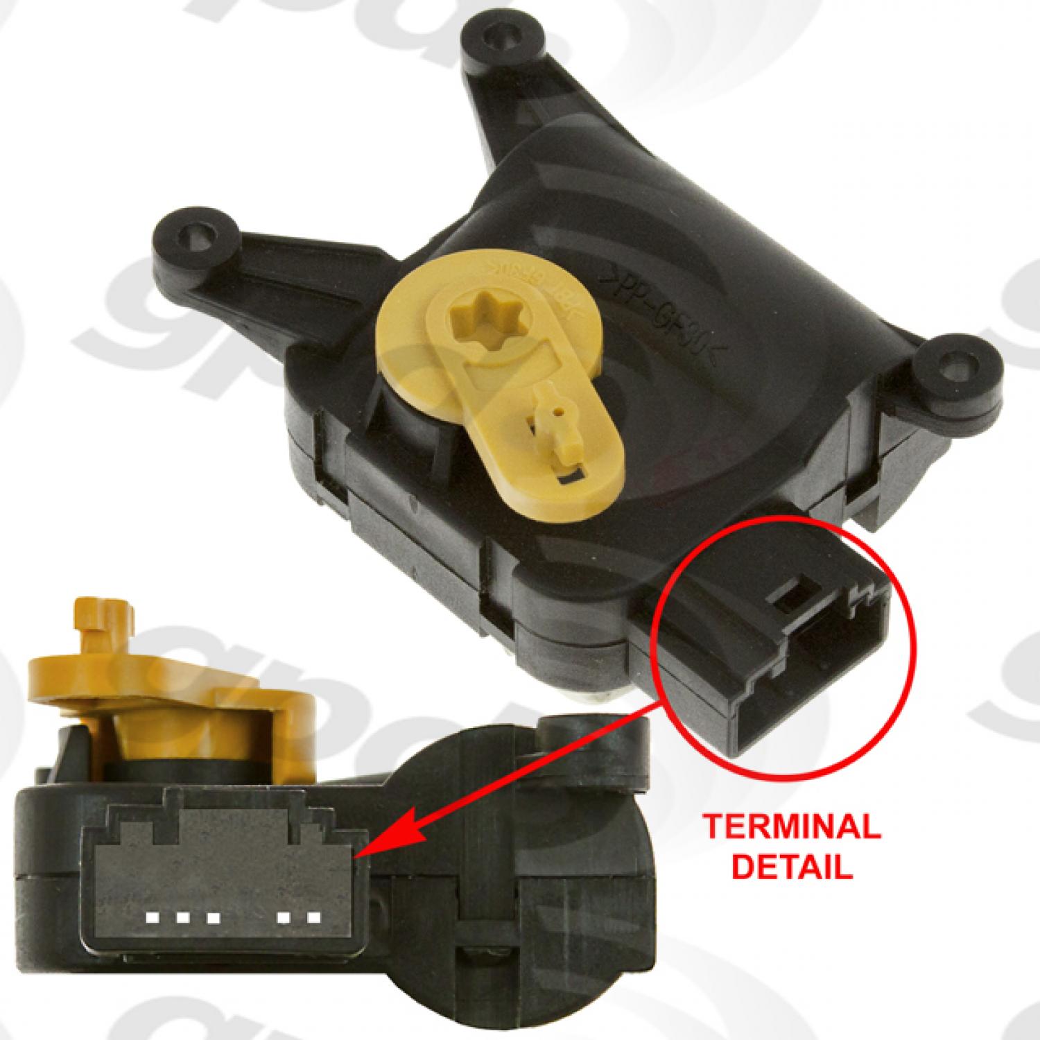 Global Parts Distributors 1712283 - HVAC Mode Door Actuator Global Parts Distributors 1712283 HVAC Mode Door Actuator product image 1 of 1