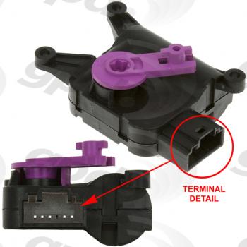 Global Parts Distributors 1712284 - HVAC Heater Blend Door Actuator Global Parts Distributors 1712284 HVAC Heater Blend Door Actuator product image 1 of 1