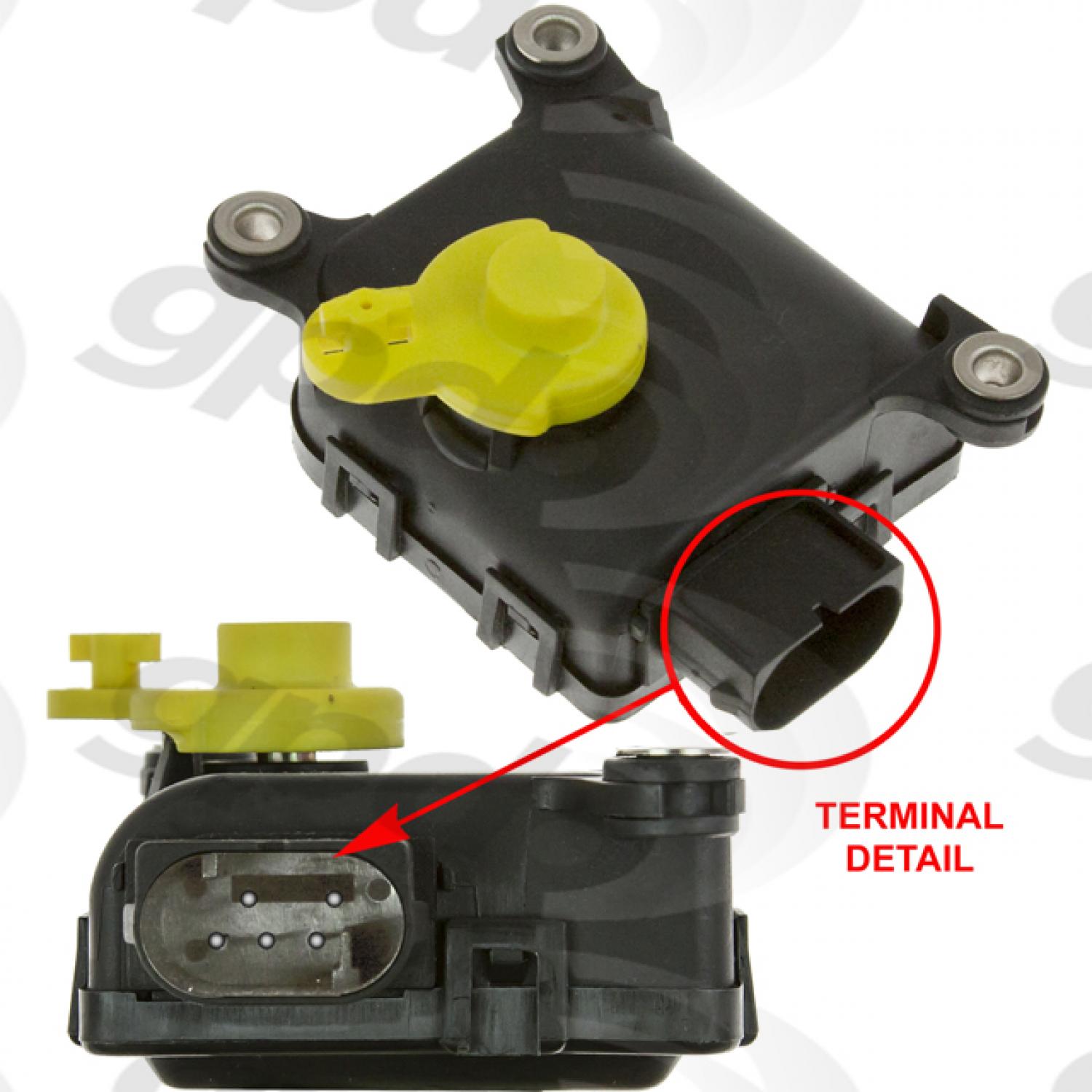 Global Parts Distributors 1712286 HVAC Heater Blend Door Actuator product image 1 of 1