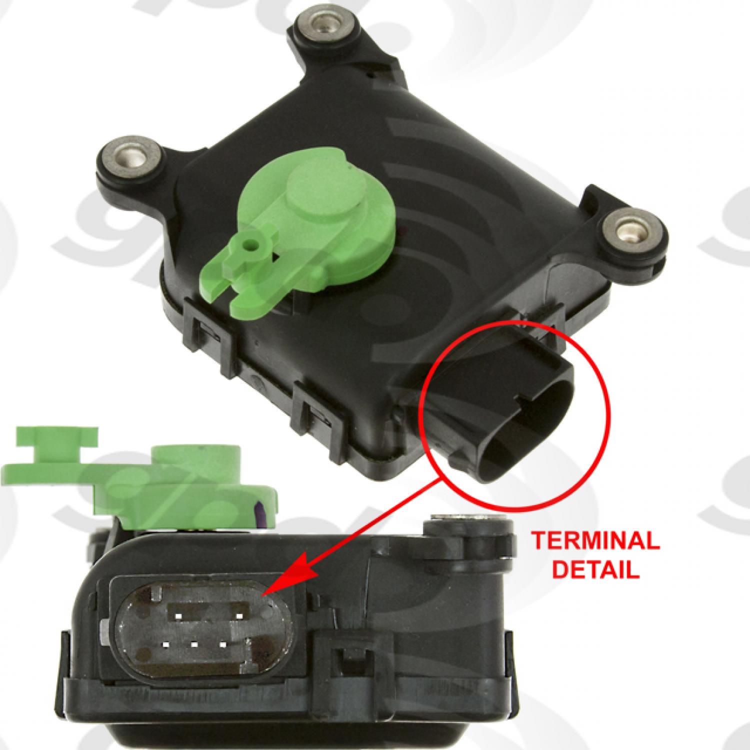 Global Parts Distributors 1712287 HVAC Heater Blend Door Actuator product image 1 of 1