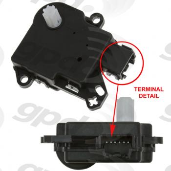 Global Parts Distributors 1712291 - HVAC Heater Blend Door Actuator Global Parts Distributors 1712291 HVAC Heater Blend Door Actuator product image 1 of 1