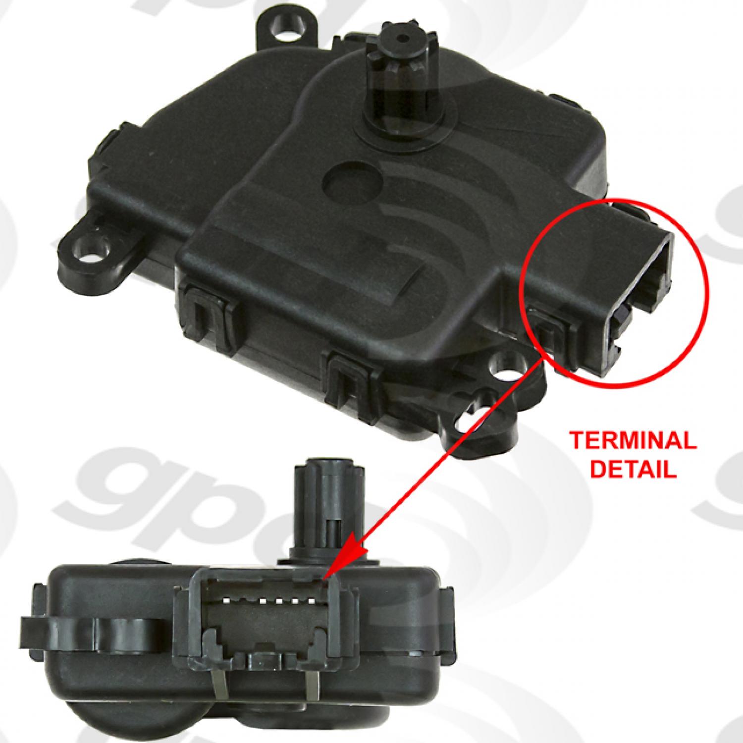Global Parts Distributors 1712295 HVAC Heater Blend Door Actuator product image 1 of 1