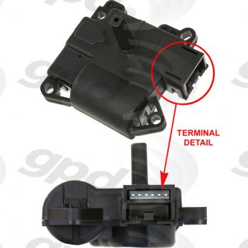 Global Parts Distributors 1712299 HVAC Mode Door Actuator product image 1 of 1