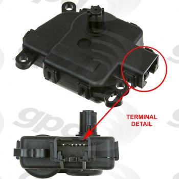 Global Parts Distributors 1712307 - HVAC Mode Door Actuator Global Parts Distributors 1712307 HVAC Mode Door Actuator product image 1 of 1