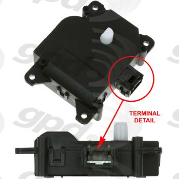 Global Parts Distributors 1712318 HVAC Mode Door Actuator product image 1 of 1