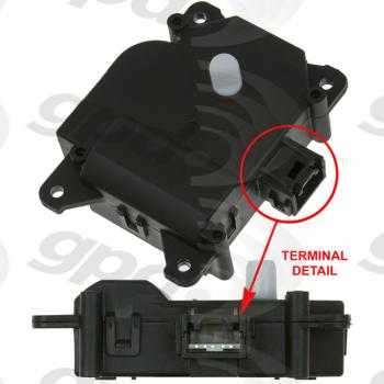 Global Parts Distributors 1712327 HVAC Heater Blend Door Actuator product image 1 of 1
